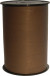 Curling Ribbon Paperlene Crepon Brown 7.5mm x 250 meter (1 roll) [HV-PAO7BR]