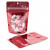 Stand Up Pouches Transparent/Red 10.2x6x15.2cm | 57 grams (100 pieces) [ZBGB2RD]
