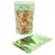 Stand Up Pouches Transparent/Green 17.1x8.9x28.6cm | 340 grams (100 pieces) [ZBGB4GR]