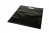 Plastic Carrier Bags Black 22.9x8.2x18.4cm 75 micron with Grip Seal (100 pieces) [ZH13BK5]