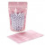 Stand Up Pouches Transparent/Rosé Gold 13x7.9x20.6cm | 113 grams (100 pieces) [ZBGRG3]