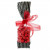 Printed Bags Black with Cream stripes 5.1x4.8x24.1cm with side gusset (100 pieces) [G1BKC]