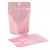 Stand Up Pouches Pink with Hang hole 10.2x6x15.2cm (100 pieces) [ZBGM2RG]