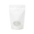 Stand Up Pouches Pearl White with oval Window 10.2x6x15.2cm (100 pieces) [ZBGO2P]