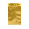 Gold Metallized Hanging Zipper Barrier Bags 9.2 x 12.7 cm (100 Pieces) [HZBB4MG]