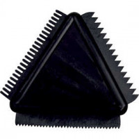 Rubber Texture Comb, size 9 cm, 1 pc [HOB-10463]