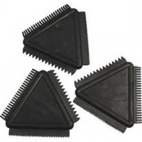 Rubber Texture Combs, size 9 cm, 3 pcs [HOB-10464]
