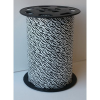 Curling Ribbon with Zebra Print 10 mm x 225 mtr (1 roll) [HV-PLS10Z]