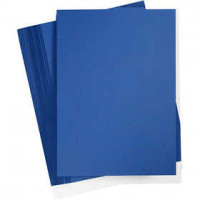 Card, A4 210x297 mm, 180 g, 100 sheets, midnight blue [HOB-217066]