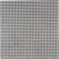 Cross Stitch Plastic, size 14x14 cm, hole size 3x3 mm, 5 sheets, black [HOB-219440]