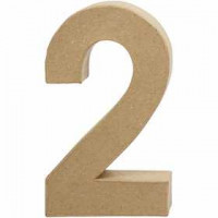 Number, H: 20.5 cm, W: 12 cm, 1 pc [HOB-26630]