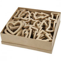 Christmas Ornaments, H: 12 cm, 60 pcs [HOB-26798]