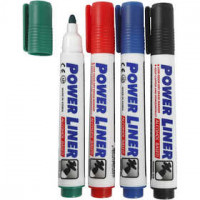 Whiteboard Markers, line width: 4 mm, 4 pcs [HOB-28250]