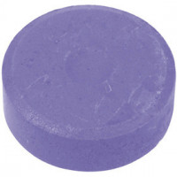 Watercolour, D: 44 mm, H: 16 mm, 6 pcs, blue [HOB-34482]