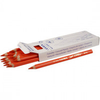 Super Ferby 1 colouring pencils, L: 18 cm, lead: 6.25 mm, 12 pcs, orange [HOB-38354]