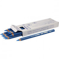 Super Ferby 1 colouring pencils, L: 18 cm, lead: 6.25 mm, 12 pcs, blue [HOB-38362]
