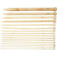 Knitting Needles, L: 35 cm, size 2.5-20, 16 pairs [HOB-42267]