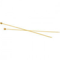 Knitting Needles, size 4, L: 35 cm, 1 pair [HOB-42283]