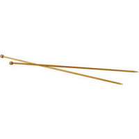 Knitting Needles, size 4.5, L: 35 cm, 1 pair [HOB-42284]