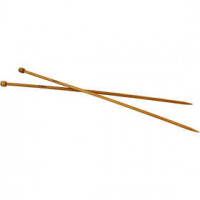 Knitting Needles, size 5.5, L: 35 cm, 1 pair [HOB-42286]