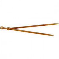 Knitting Needles, size 10, L: 35 cm, 1 pair [HOB-42292]