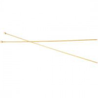 Knitting Needles, size 2.5, L: 35 cm, 1 pair [HOB-42299]