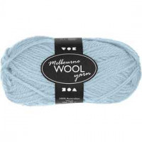 Melbourne Yarn, L: 92 m, 50 g, light turquoise [HOB-44781]