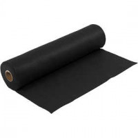 Craft Felt, W: 45 cm, thickness 1.5 mm, 5 m, black [HOB-45036]
