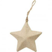 Star, D: 6 cm, 9 pcs [HOB-50436]