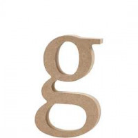 Letter, H: 13 cm, thickness 2 cm, 1 pc, MDF [HOB-56246]