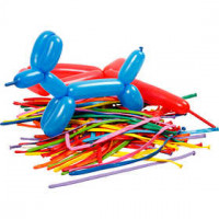Balloon-modelling Balloons, L: 152 cm, 100 pcs, asstd colours [HOB-59106]