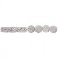 Resin Beads, size 24x38 + 31x22 mm, hole size 2 mm, 7 mixed, light lilac [HOB-63112]