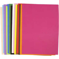 EVA Foam Sheets, A3 30x42 cm, thickness 2 mm, 30 mixed sheets [HOB-79004]