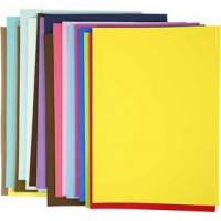EVA Foam Sheets, A3 30x42 cm, approx. 2 mm, 20 mixed sheets [HOB-95239]