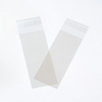 Reclosable Clear Plastic Bags 4.8 x 12.1cm (100 Pieces) [B1X4XL]