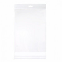 Headerbags 15.7x22.9cm Reclosable and Crystal Clear (100 pieces) [HB69S]