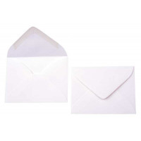 Envelopes White 9.4x6.8cm Premium Opaque (50 pieces) [E150]