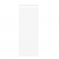 Plastic Bags 44.3x112.4cm Transparent Peel and Seal (100 pieces) [B17]