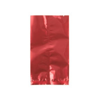Plastic Bags Red 5x5.7cm Metallised and Sealable (100 pieces) [SMB22QR]