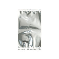 Plastic Bags Silver 9.5x16cm Metallised and Sealable (100 pieces) [SMB3X6QS]